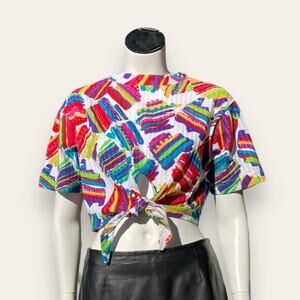 Retro GREAT Escape Crop Top Medium